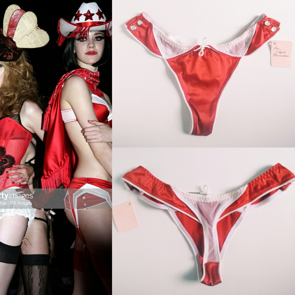 NWOT Rare 2008 Agent Provacateur Cowboy Knickers S